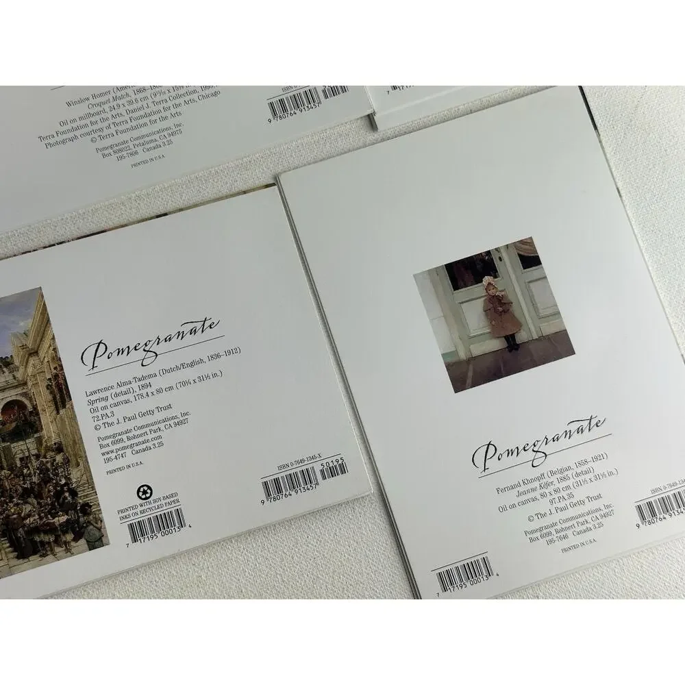 terra museum of american art greeting cards lot of 20 pomergranate 566